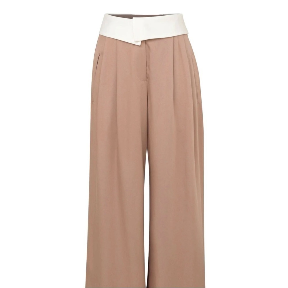 Noli Soho Mocha Foldover Trouser NWT - Picture 4 of 7